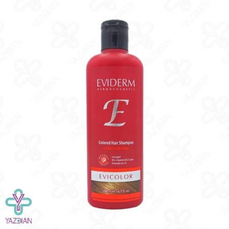 شامپو موهای رنگ شده مدل EVICOLOR اویدرم - 200 میلی لیتر