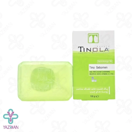 پن ضد جوش و کنترل چربی پوست چرب تینولا - 100 گرم