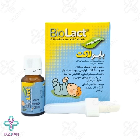 قطره ضد نفخ بایولاکت تک ژن فارما - 15 میلی لیتر	
