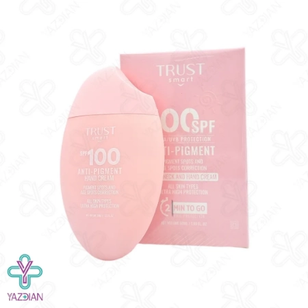کرم ضد آفتاب ضد لک SPF100 تراست – بی رنگ