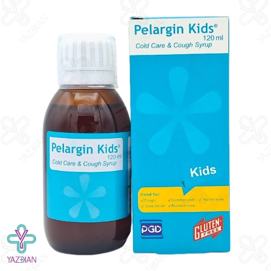 شربت سرما خوردگی کودکان پلارژین کیدز پارس گیتا دارو - 120 میلی لیتر	