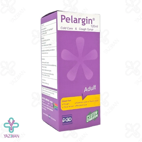 شربت سرماخوردگی بزرگسالان پلارژین پارس گیتا دارو - 120 میلی لیتر	