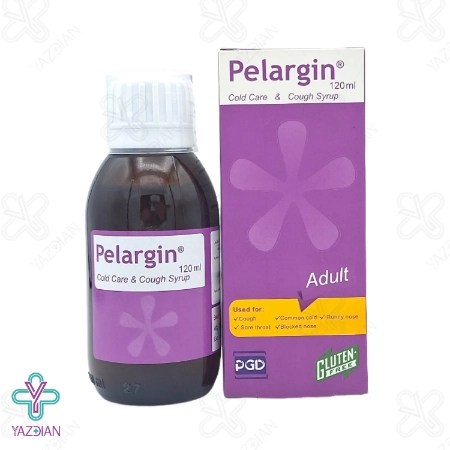 شربت سرماخوردگی بزرگسالان پلارژین پارس گیتا دارو - 120 میلی لیتر	