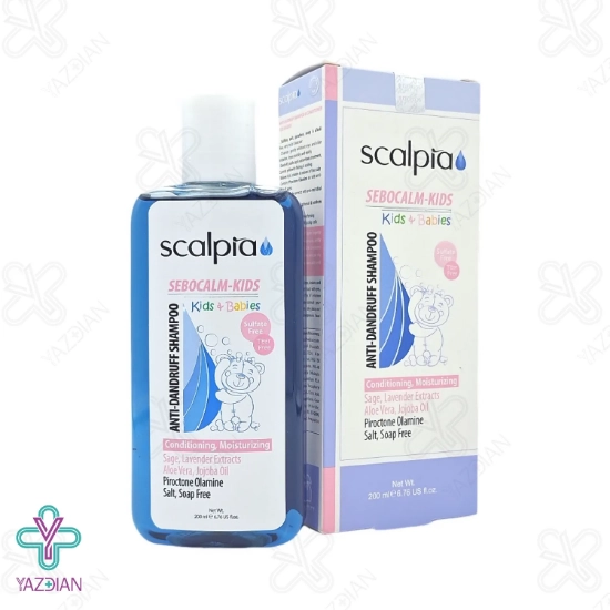 شامپو ضد شوره مناسب کودکان اسکالپیا - 200 میلی لیتر	