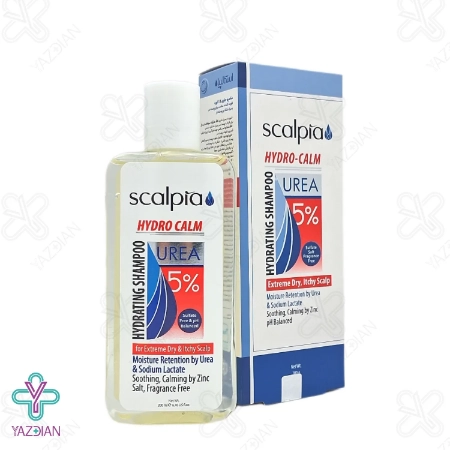 شامپو مرطوب کننده موهای بسیار خشک حاوی 5% اوره اسکالپیا - 200 میلی لیتر	