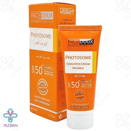 کرم ضد آفتاب فاقد چربی SPF50 فوتوزوم فیس دوکس - بی رنگ	