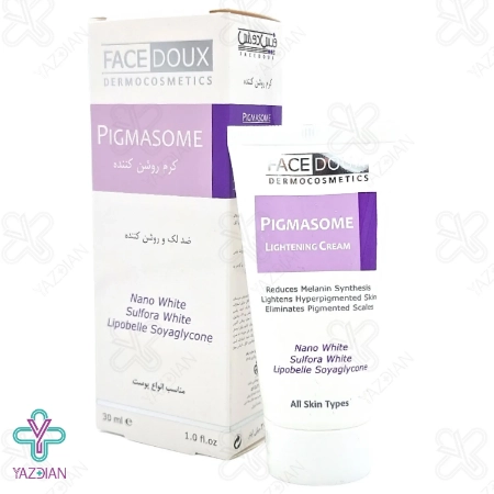 کرم روشن کننده صورت پیگمازوم فیس دوکس - 30 میلی لیتر	