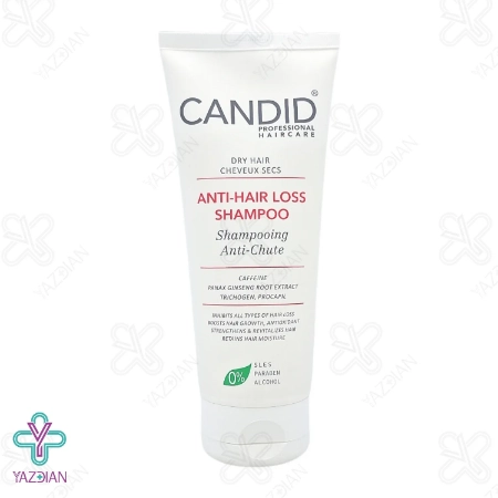 شامپو تقویت کننده و ضد ریزش موی معمولی و خشک کاندید - 200 میلی لیتر	