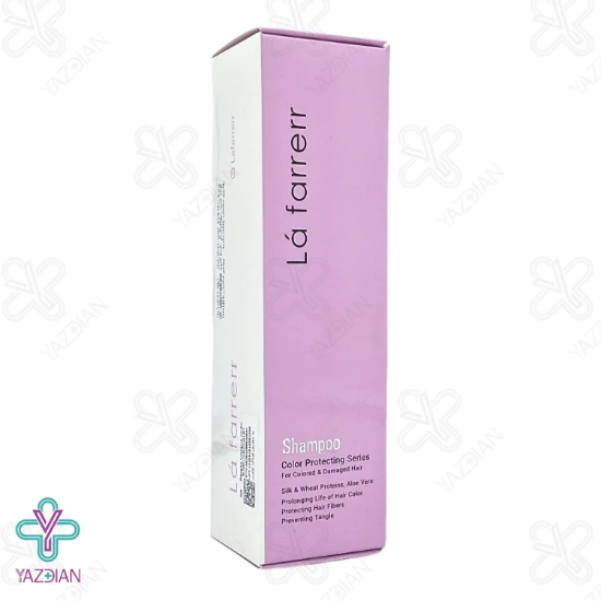 شامپو موهای رنگ شده و آسیب دیده لافارر - 250 میلی لیتر	