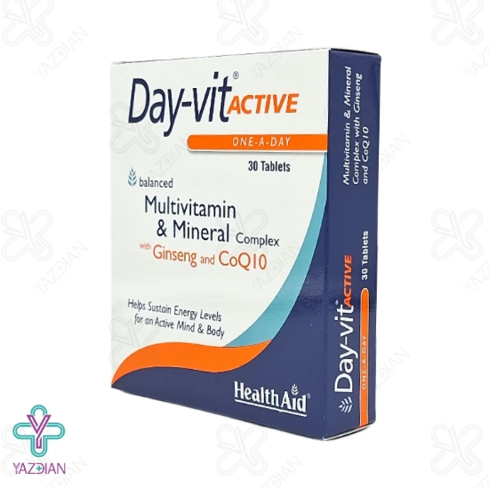 قرص مولتی ویتامین دی ویت اکتیو هلث اید - 30 عددی	
