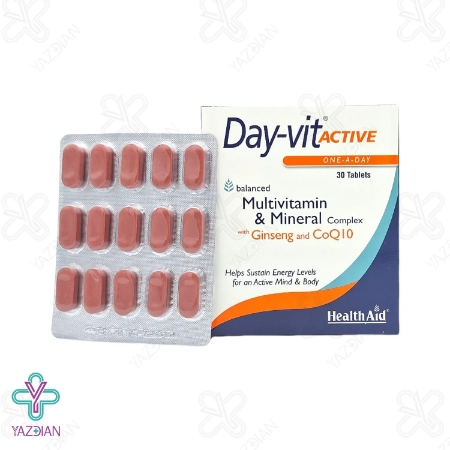 قرص مولتی ویتامین دی ویت اکتیو هلث اید - 30 عددی	