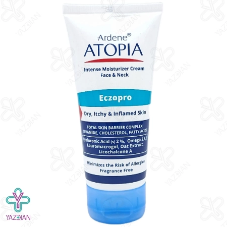 کرم مرطوب کننده صورت و گردن آتوپیا آردن - 50 میلی لیتر	