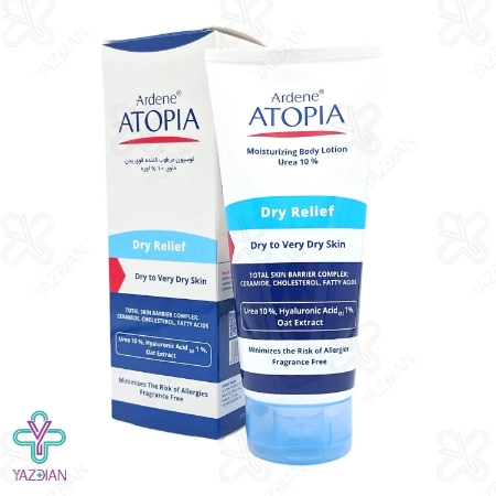 لوسیون مرطوب کننده قوی بدن آتوپیا 10 درصد اوره آردن - 200 گرم	