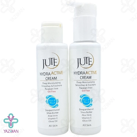 پک دوقلو کرم آبرسان قوی و مرطوب کننده هیدرا اکتیو ژوت - 120+120 میلی لیتر	
