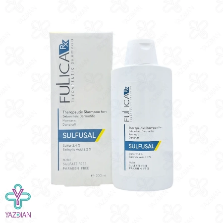 شامپو فاقد سولفات سولفوسال فولیکا آر ایکس - 200 میلی لیتر	