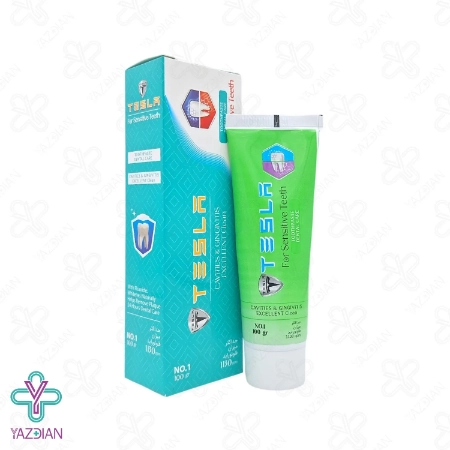 خمیردندان مخصوص دندان های حساس تسلا – 100 گرم 	