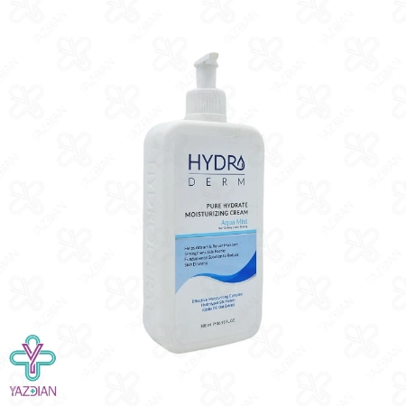 کرم پمپی مرطوب کننده و نرم کننده هیدرودرم آکوا میست - 500 میلی لیتر	