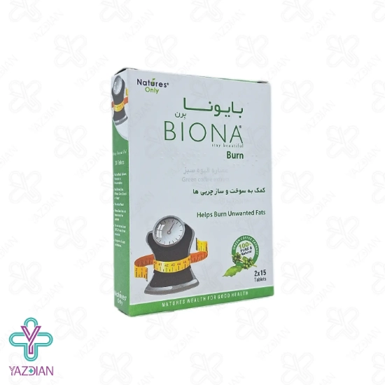 قرص لاغری بایونا برن نیچرز اونلی - 30 عددی	