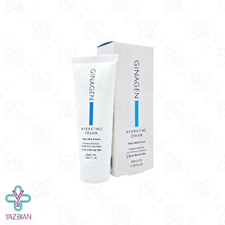 کرم آبرسان پوست خشک و معمولی ژیناژن - 50 میلی لیتر	
