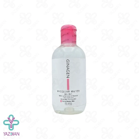 محلول پاک کننده میسلار واتر پوست خشک ژیناژن – 200 میلی لیتر	