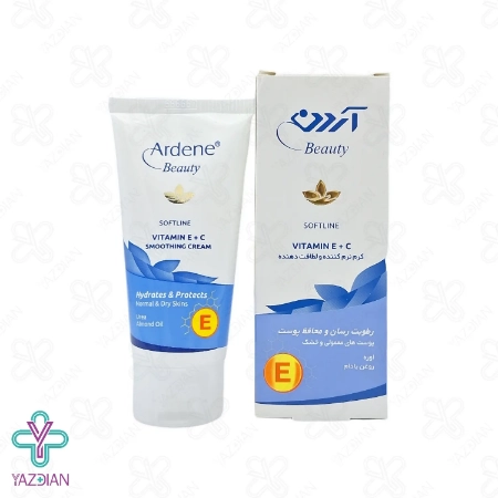 کرم نرم کننده ویتامین E و C پوست معمولی و خشک آردن - 50 میلی لیتر	