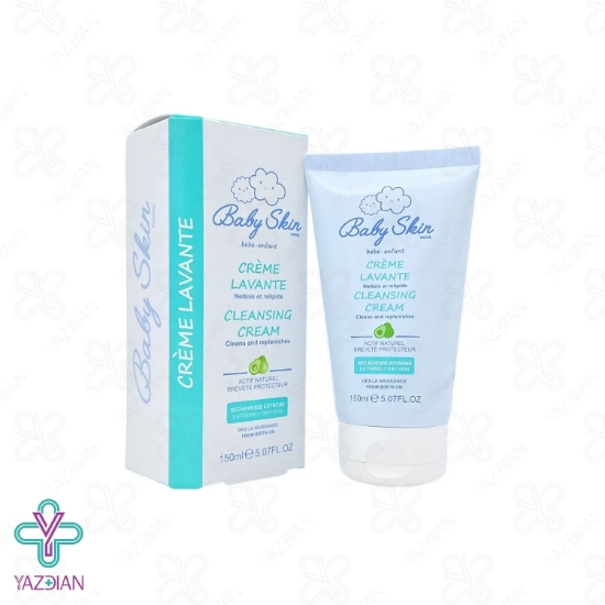 شوینده کرمی پوست خشک و آتوپیک کودک بیبی اسکین - 150 میلی لیتر	