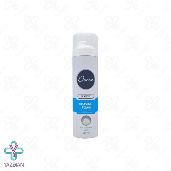 فوم اصلاح پوست حساس درکس - 250 میلی لیتر	