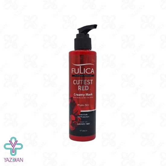 کرم تقویت کننده و ترمیم کننده موهای قرمز فولیکا - 200 میلی لیتر	