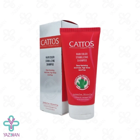 شامپو موهای رنگ شده و آسیب دیده کاتوس - 200 میلی لیتر	