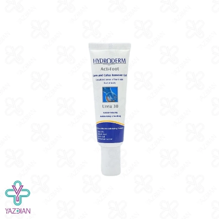 ژل رفع میخچه و پینه پا هیدرودرم حاوی اوره 30 درصد - 75 میلی لیتر	