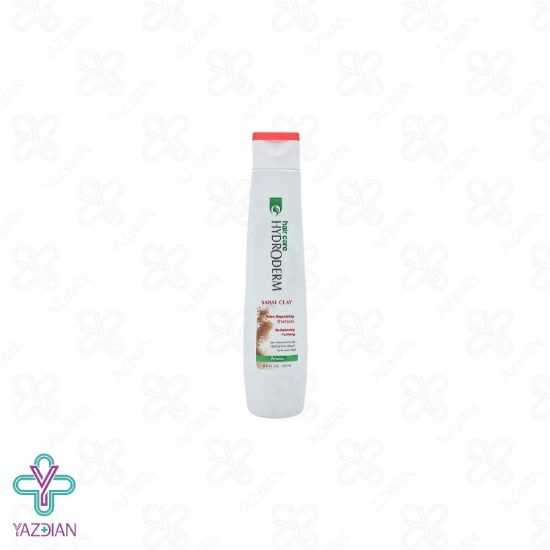 شامپو کنترل کننده چربی مو و پوست سر خاک رس و سابال هیدرودرم - 250 میلی لیتر