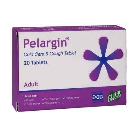 تصویر  قرص سرما خوردگی بزرگسال پلارژین پارس گیتا دارو - 20 عددی