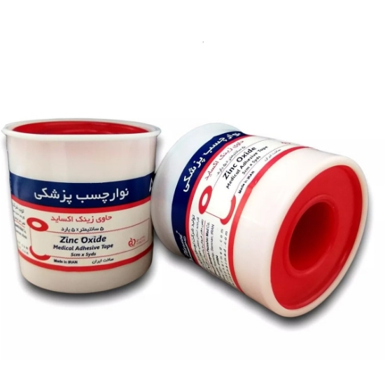 تصویر  چسب پانسمان پارچه ای عرض 5 سانتی متر ام دی فارمد