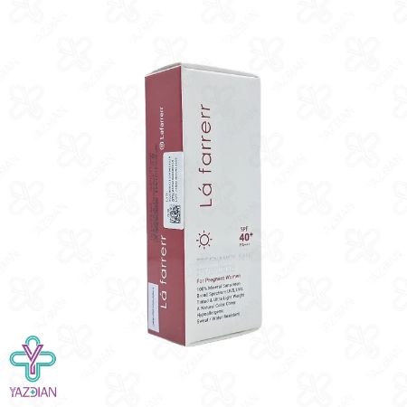 کرم ضد آفتاب مینرال SPF40 لافارر مناسب دوران بارداری – رنگی	