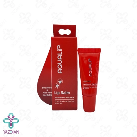 بالم لب توت فرنگی آلوئه ورا آکوالیپ - 10 میلی لیتر	