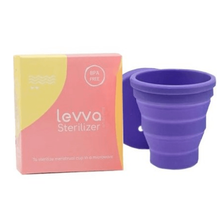 استریلایزر منفذ دار کاپ قاعدگی لیوافارما - بنفش