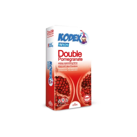 کاندوم تنگ کننده دابل انار کدکس - 12 عددی