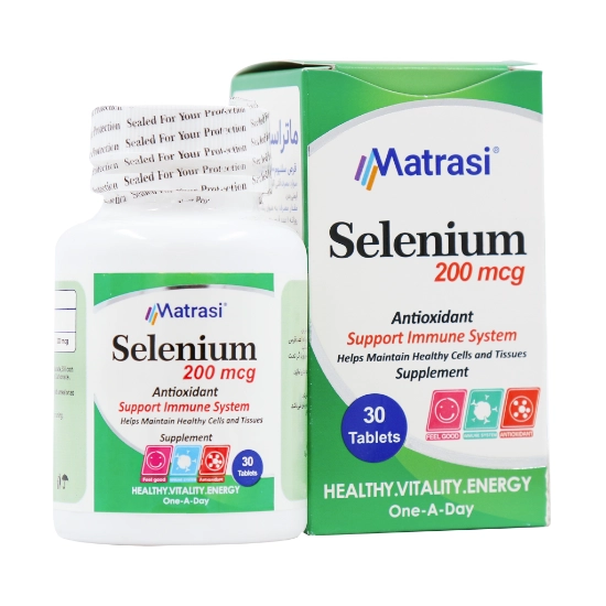 قرص سلنیوم 200 میکروگرم ماتراسی - 30 عددی