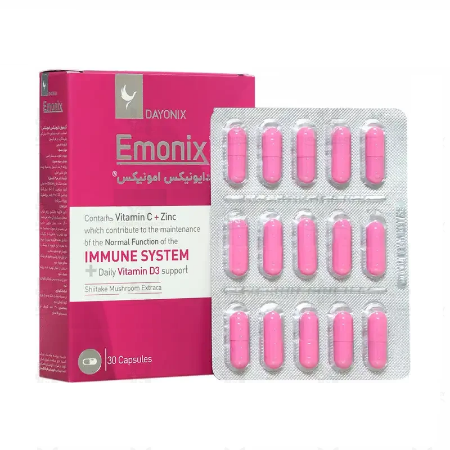 کپسول تقویت سیستم ایمنی امونیکس دایونیکس فارما - 30 عددی