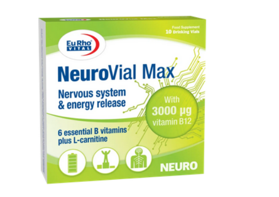 ویال خوراکی نوروویال مکس یوروویتال - 10 عددی