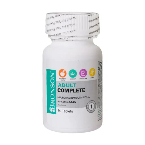 تصویر  قرص مولتی ویتامین مینرال آدالت کامپلیت برانسون - 30 عددی