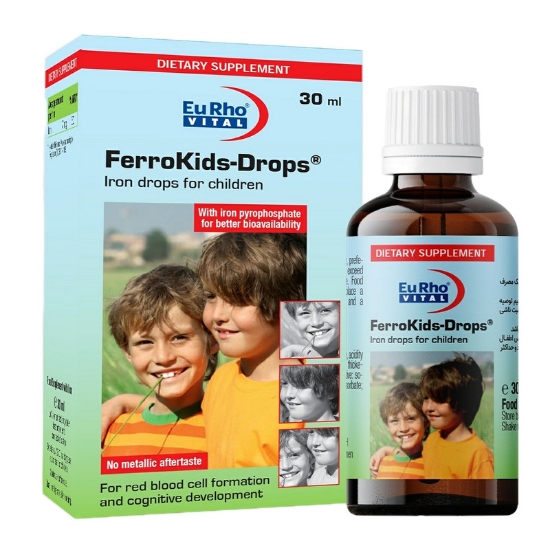 تصویر  قطره آهن فروکیدز یوروویتال - 30 میلی لیتر