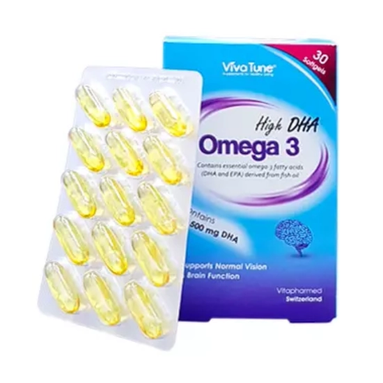 سافت ژل امگا 3 دی اچ ای بالا ویواتیون - 30 عددی