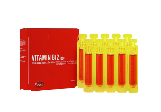 ویال خوراکی ویتامین ب12 1000 فورت ایی - 10 عددی