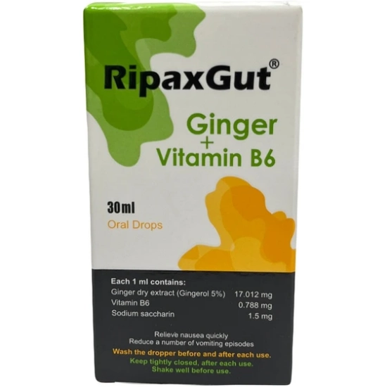 تصویر  قطره درمان تهوع . رفلاکس و اشتها آور ریپکس گات خوارزمی – 30 میلی‌لیتر