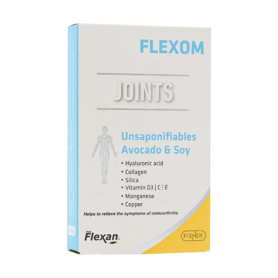 تصویر  کپسول تقویت استخوان و مفاصل فلکسوم فلکسان - 30 عددی