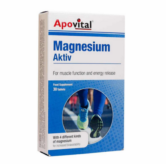 قرص منیزیم اکتیو آپوویتال - 30 عددی
