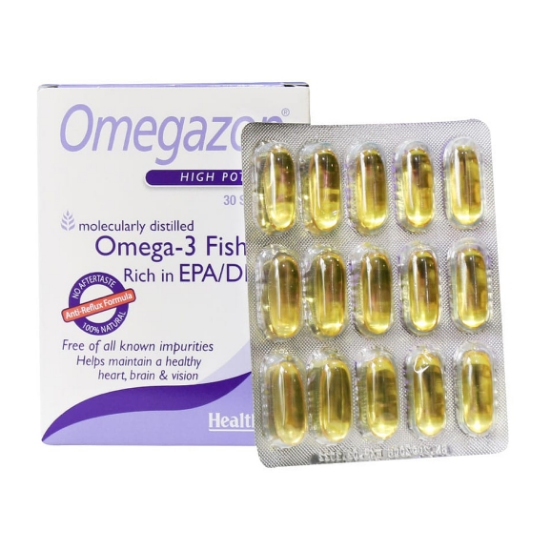 تصویر  کپسول امگا3 امگازون هلث اید - 30 عددی