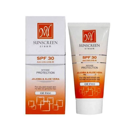 تصویر  کرم ضد آفتاب مای SPF 30 فاقد چربی پوست چرب و مختلط - بی رنگ