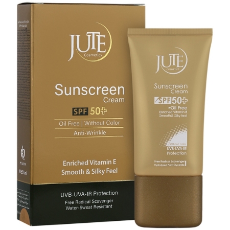 تصویر  کرم ضد آفتاب ضد چروک SPF 50 فاقد چربی ژوت - بی رنگ